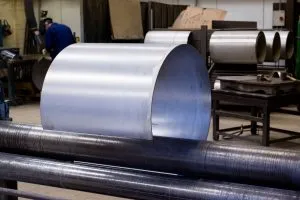 Calandratura CNC di tubi circolari saldati